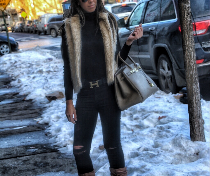 Faux Fur Vest