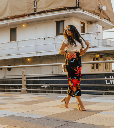 Flower Power (Floral Wide-Leg Pants)